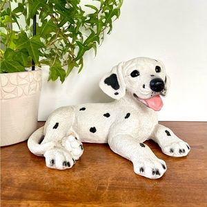 Castagna DALMATIAN Puppy Dog Made in Italy Resin Statue Vintage